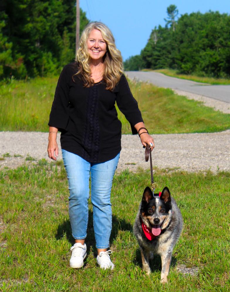 Blue, an adopted mixed breed in Cheboygan, MI image 4/6