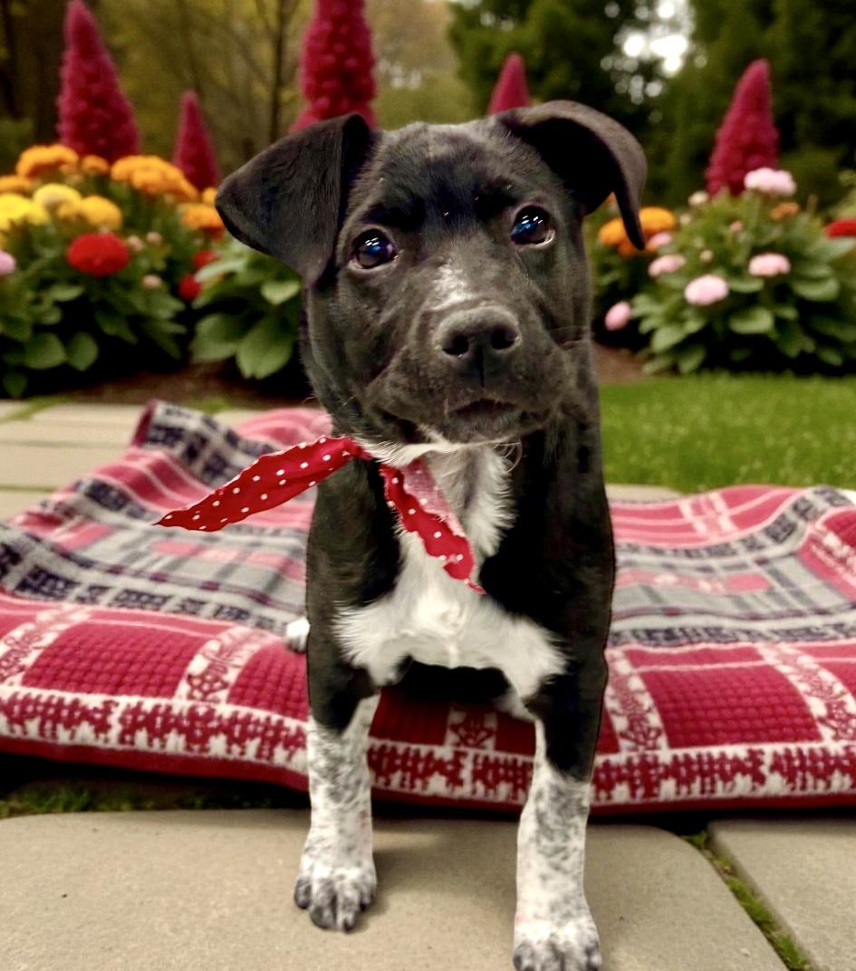Gumbo PUPPY, a Adoptable mixed breed in Perry, IA image 2/6