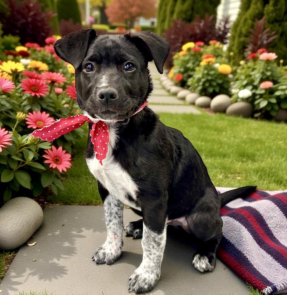 Gumbo PUPPY, a Adoptable mixed breed in Perry, IA image 3/6
