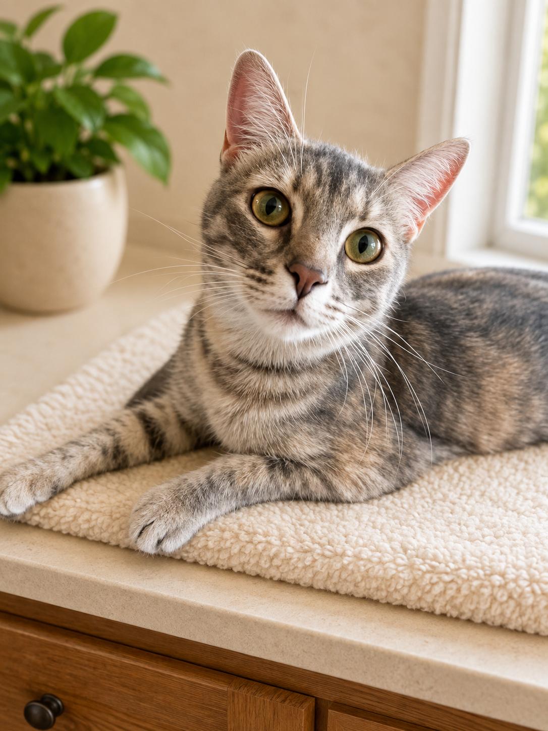 Enlarge Crema, a ADOPTABLE Dilute Tortoiseshell in Santa Cruz, CA image 4/4