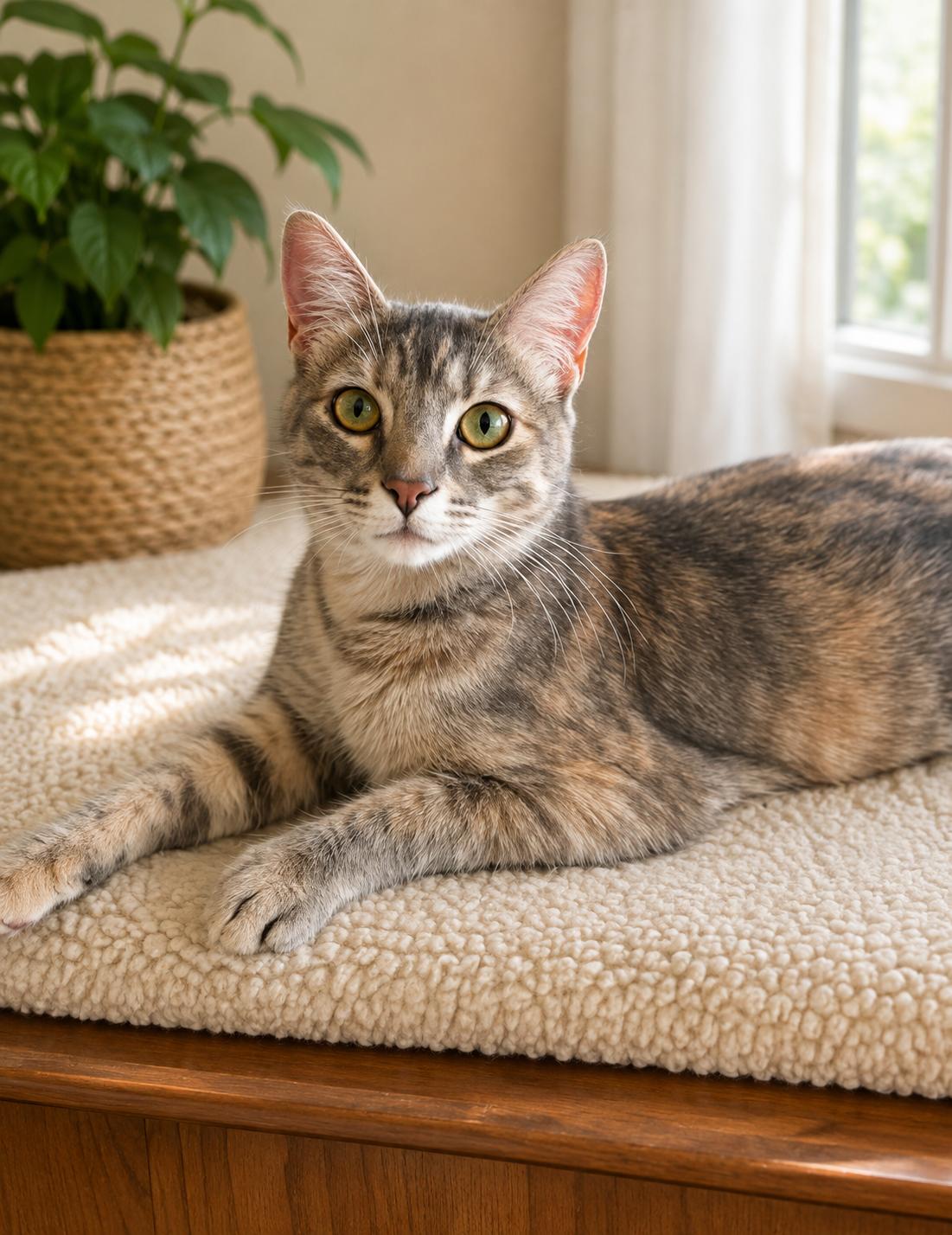 Enlarge Crema, a ADOPTABLE Dilute Tortoiseshell in Santa Cruz, CA image 1/4