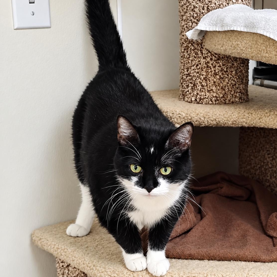 Enlarge Penelope, a Adoptable Domestic Short Hair in Dillsburg, PA image 1/6