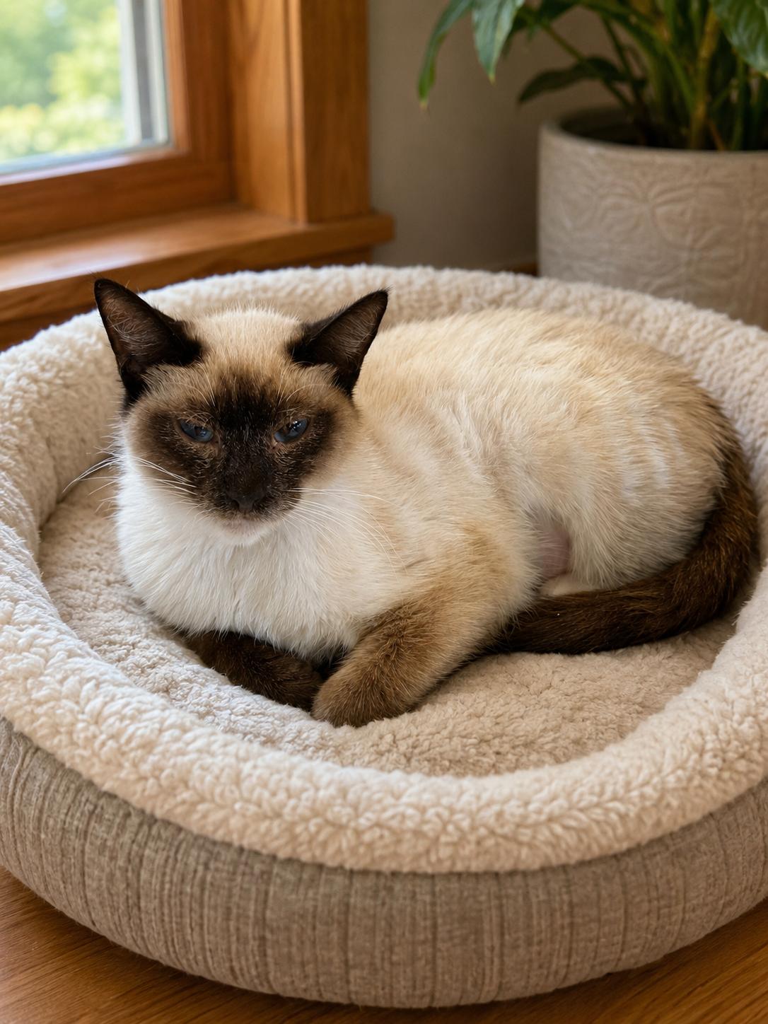 Ying Yang ( BC), Adoptable, Kitten Female Siamese.