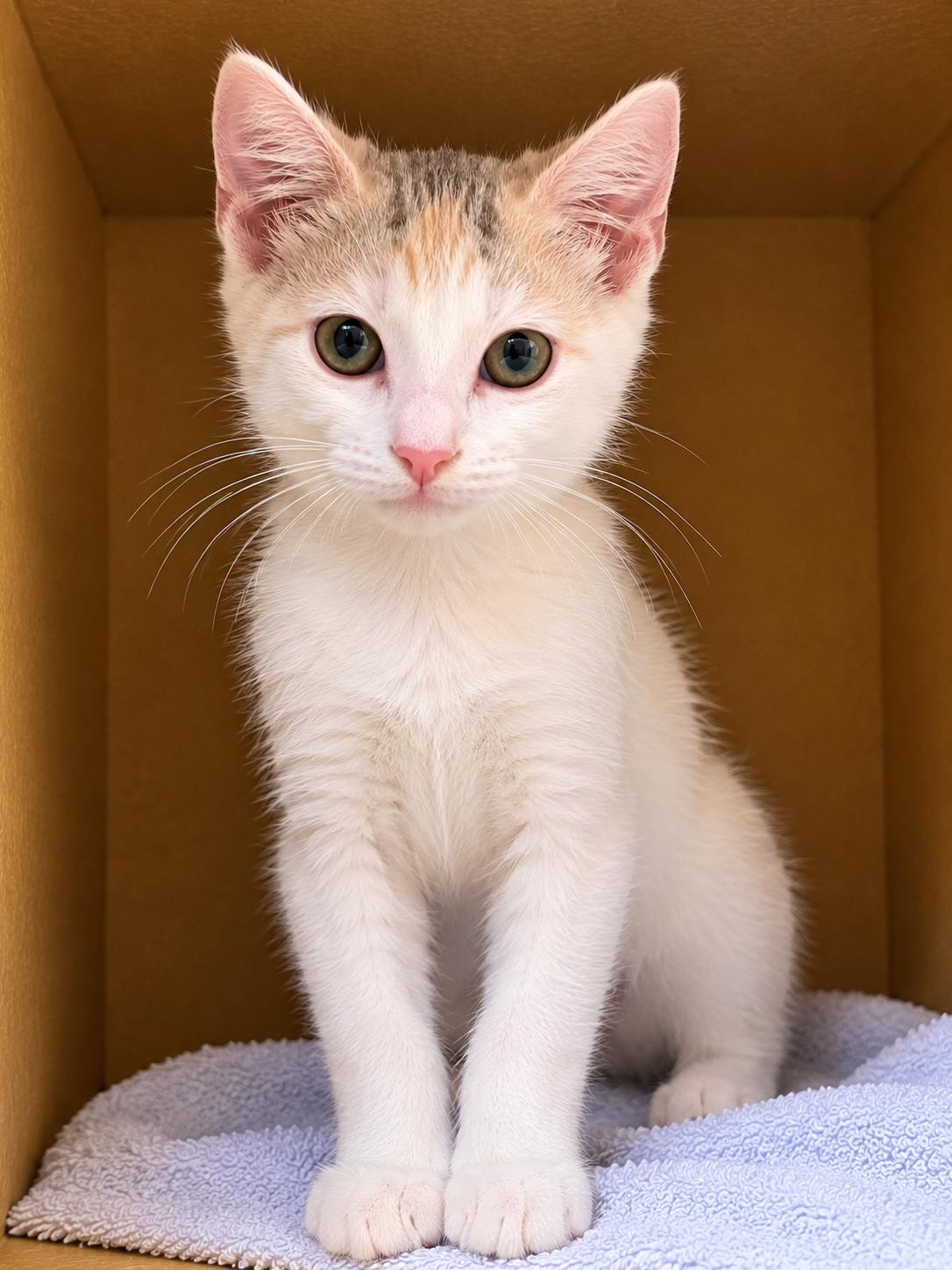 Kevin, Adopted, Kitten Male Domestic Short Hair.