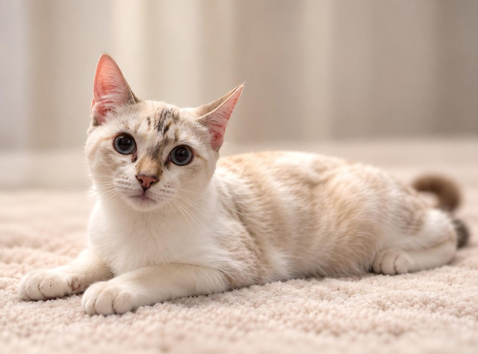Bear, Adoptable, Young Female Siamese & Domestic Short Hair.