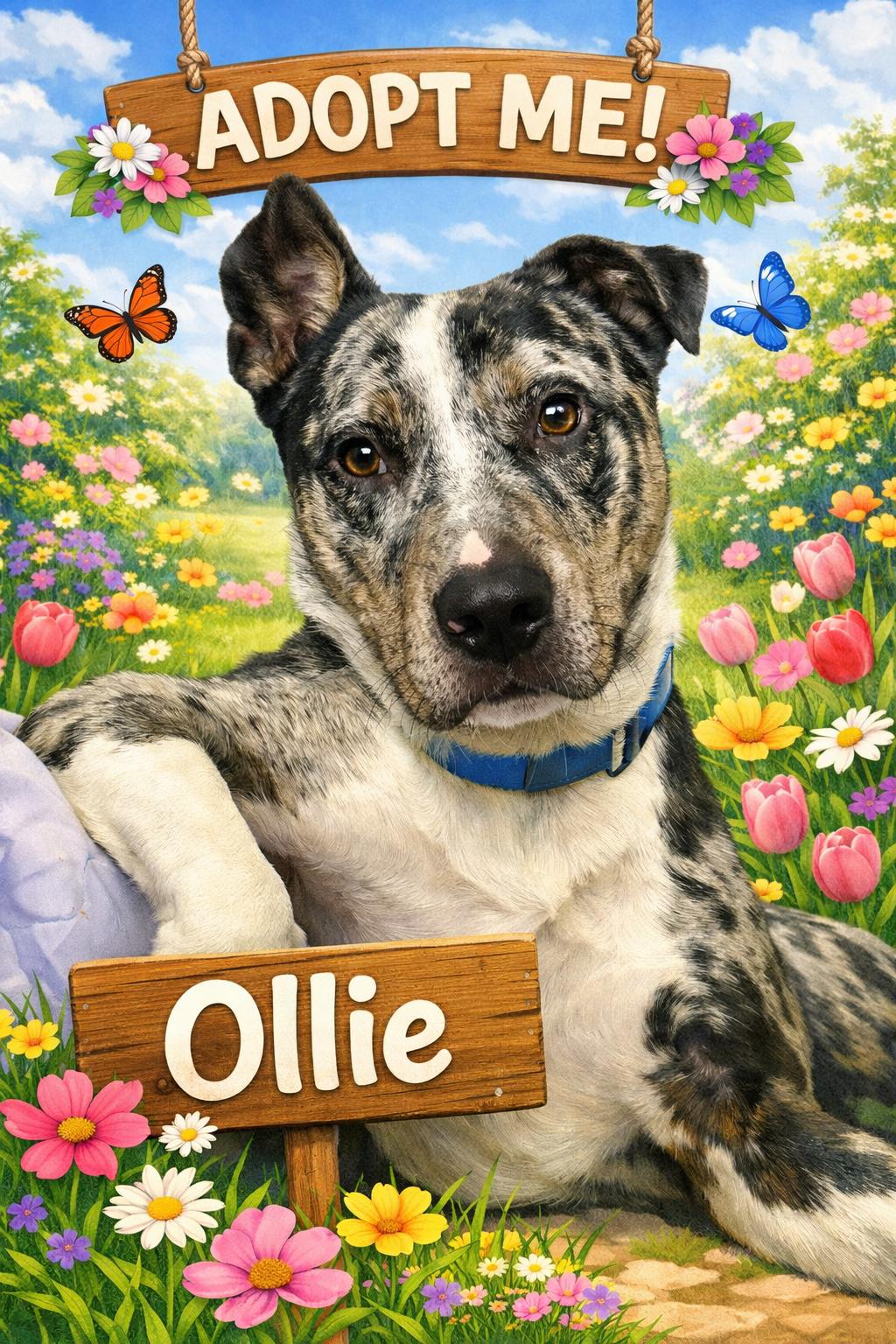 Ollie, a Adoptable mixed breed in valley springs, CA image 1/2