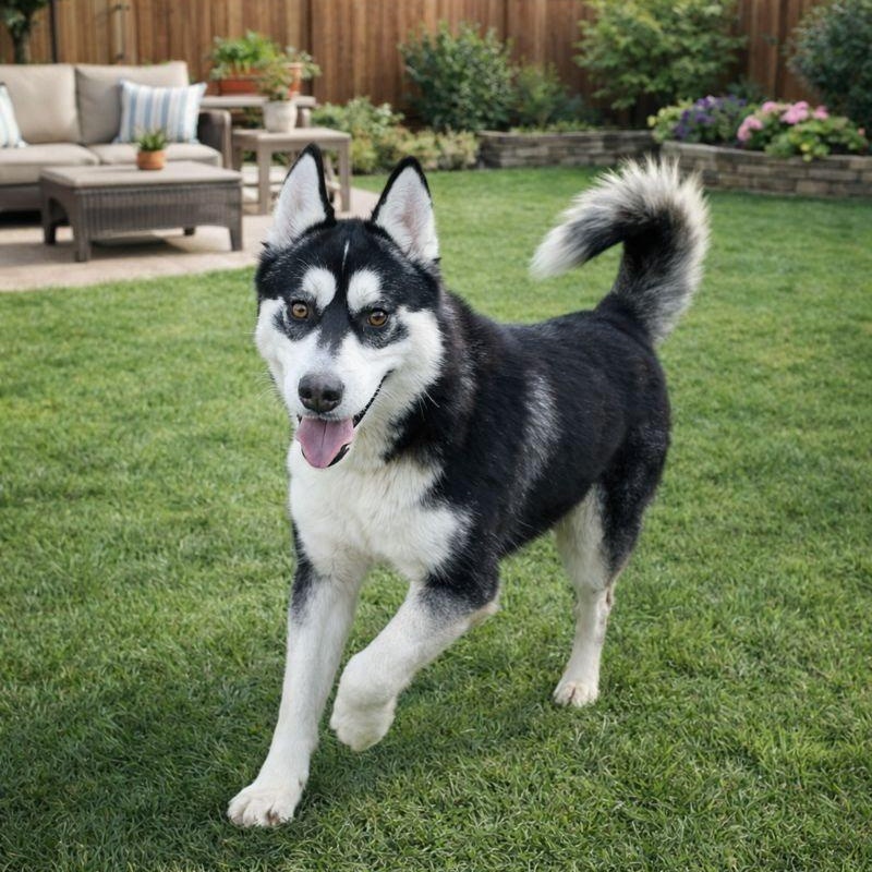 Bowie, Adoptable, Young Male Husky.