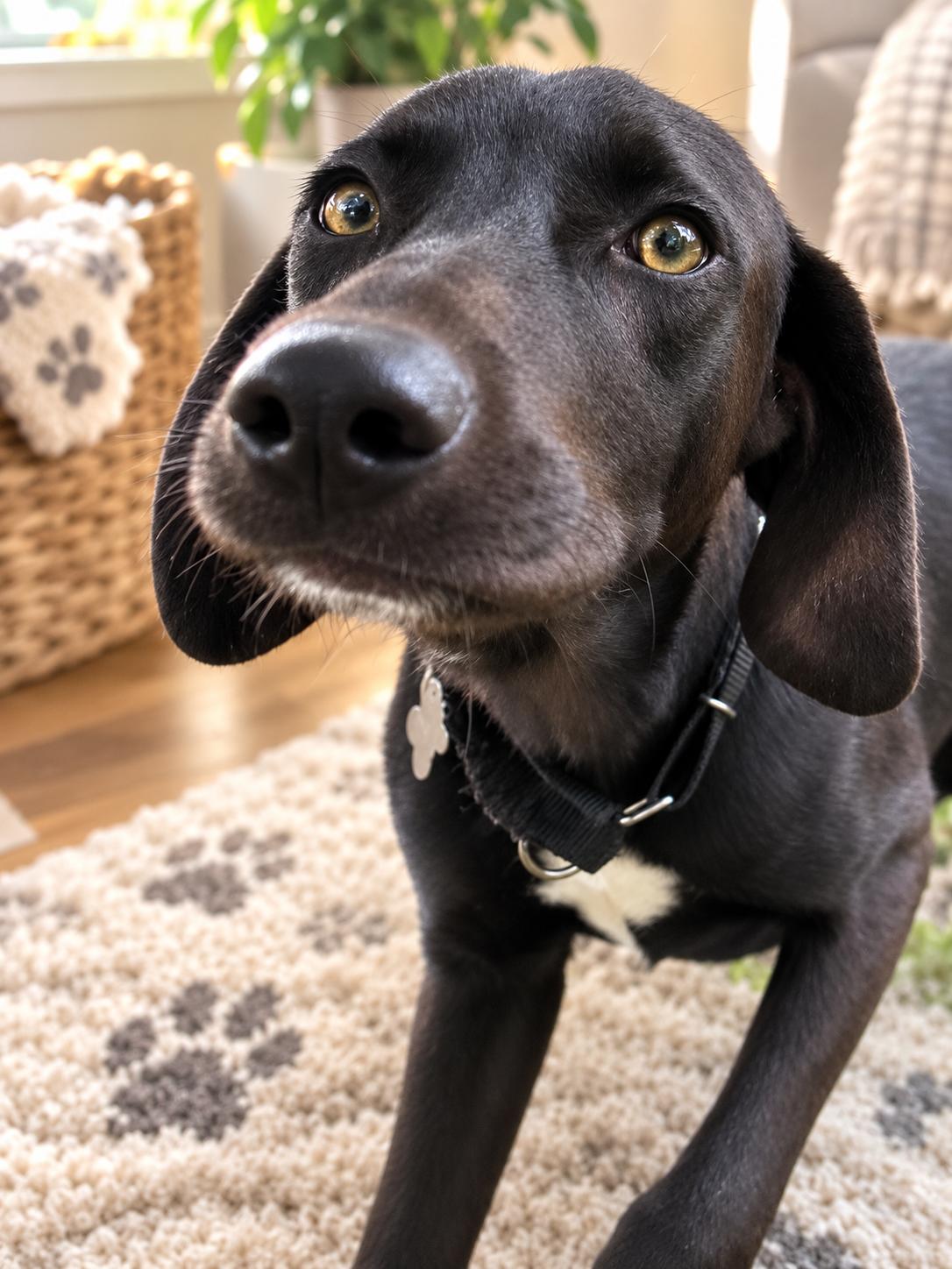 Juniper, ADOPTABLE, Young Female Weimaraner & Great Pyrenees.
