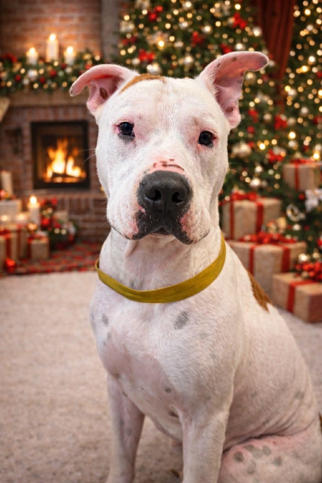 Ruger, ADOPTABLE, Adult Male American Bulldog & Pit Bull Terrier.