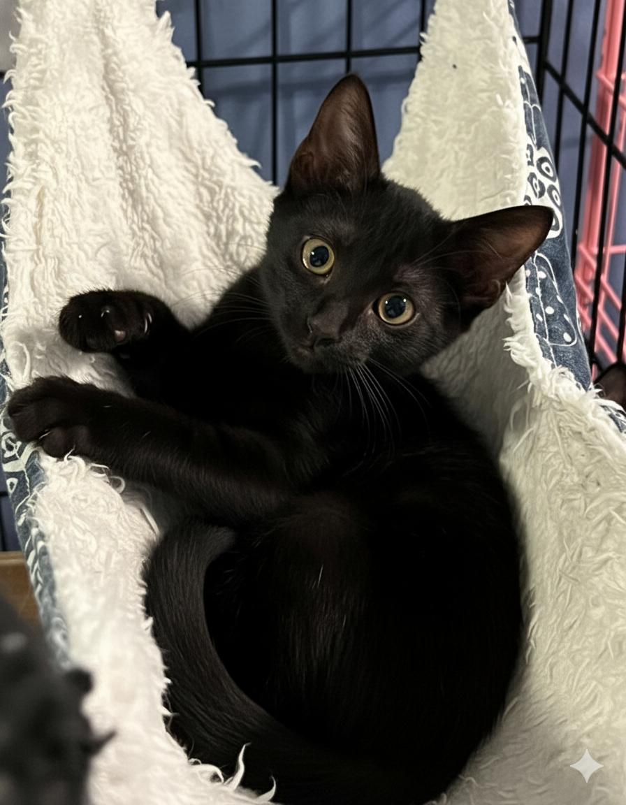 Stormie, Shadow, Sylvester and Sullivan