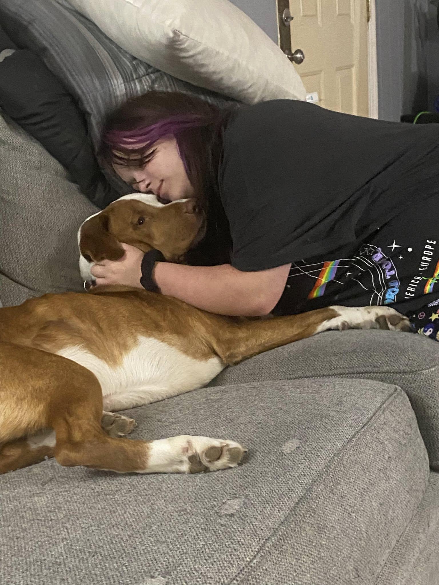 Luchee & Eli - Bonded Pair (father and son), Adoptable, Adult Male Pit Bull Terrier.