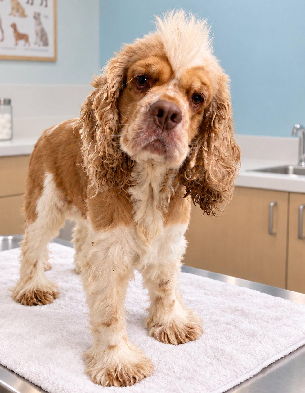 Zeppelin (NOT YET AVAILABLE), Adoptable, Adult Male Cocker Spaniel.