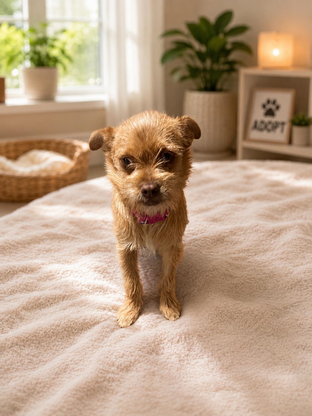 Chloe, ADOPTABLE, Puppy Female Terrier.