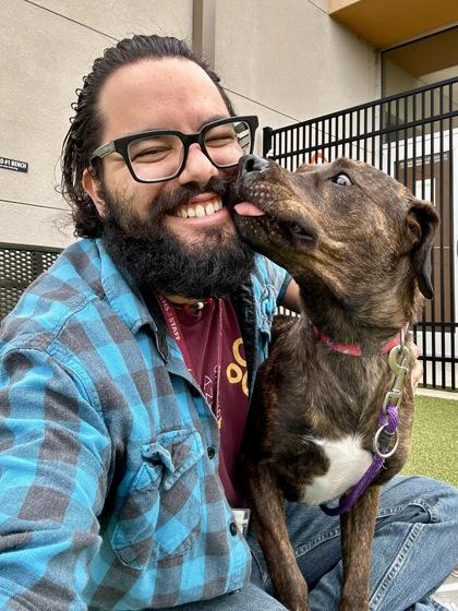 Enlarge Nutella, a Adoptable mixed breed in Wichita, KS image 1/3