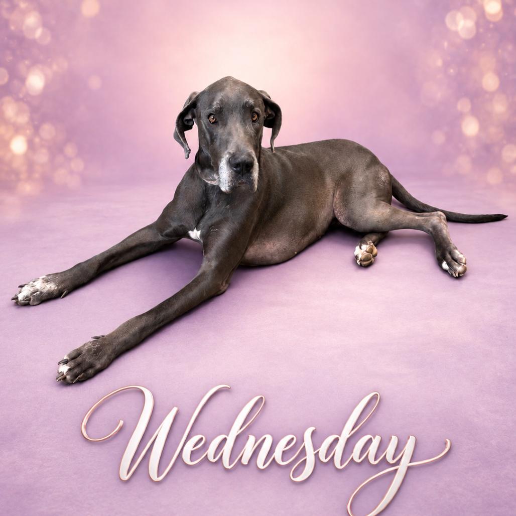 Enlarge Wednesday, a Adoptable Great Dane in Asher, OK image 3/6