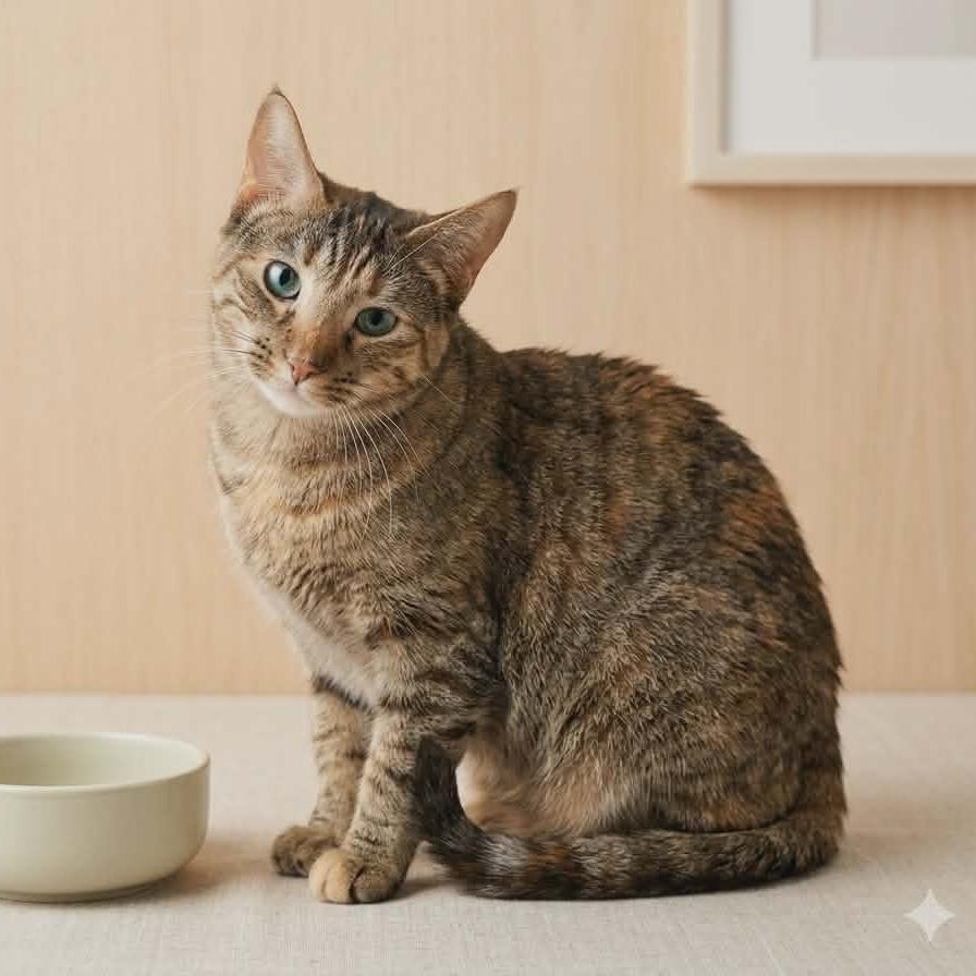 Biscuit, Adoptable, Adult Female Domestic Short Hair.