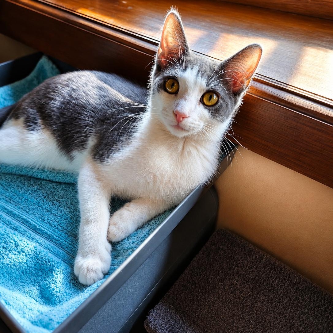 Enlarge Palmetto, a Adoptable Domestic Short Hair in Charlotte, NC image 4/4