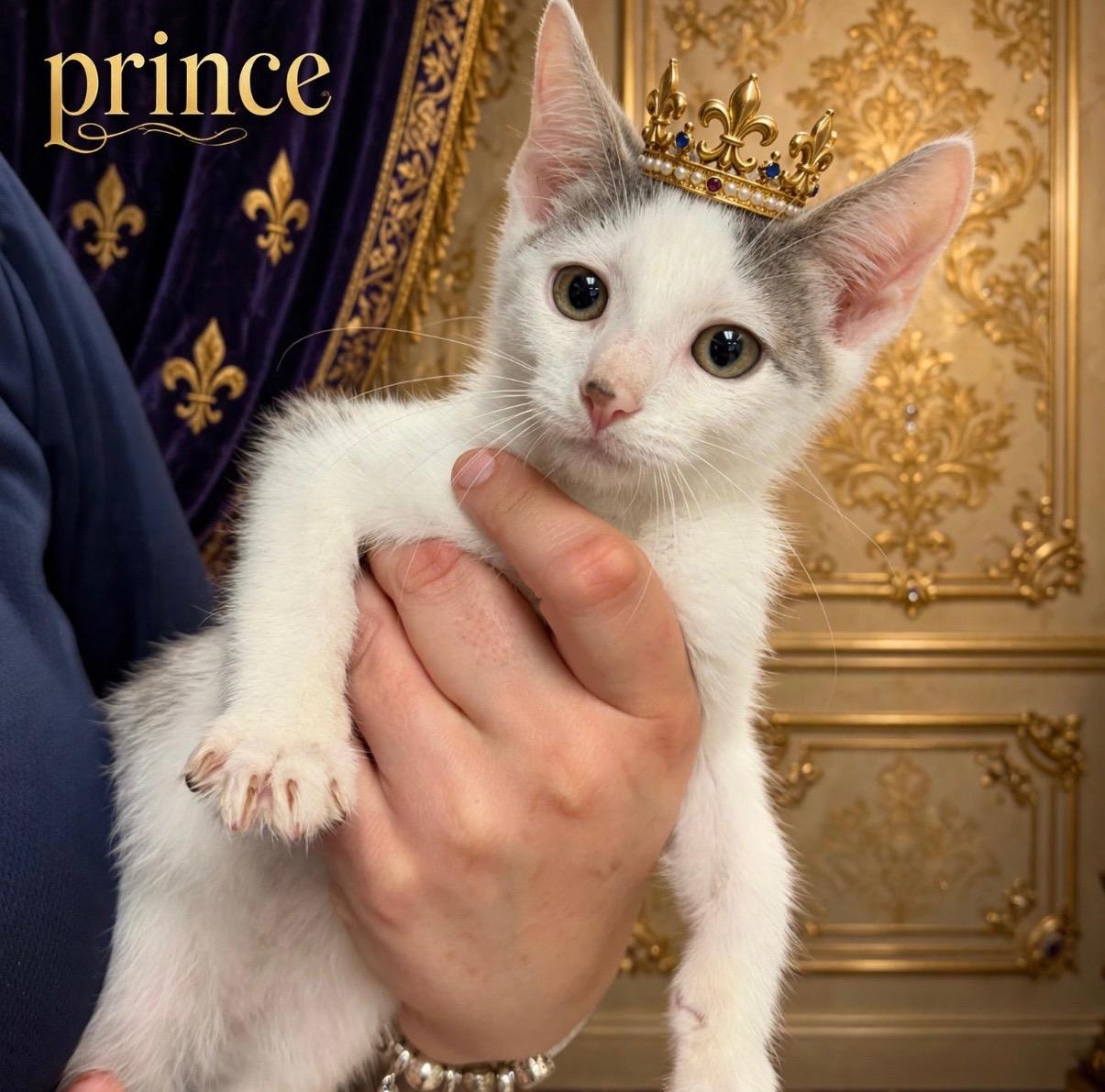 Enlarge Prince, a ADOPTABLE Domestic Short Hair in Haddon Heights, NJ image 1/3
