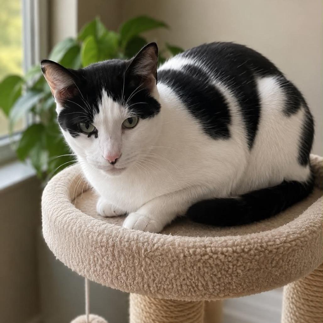 Chester, Adoptable, Senior Male American Shorthair.