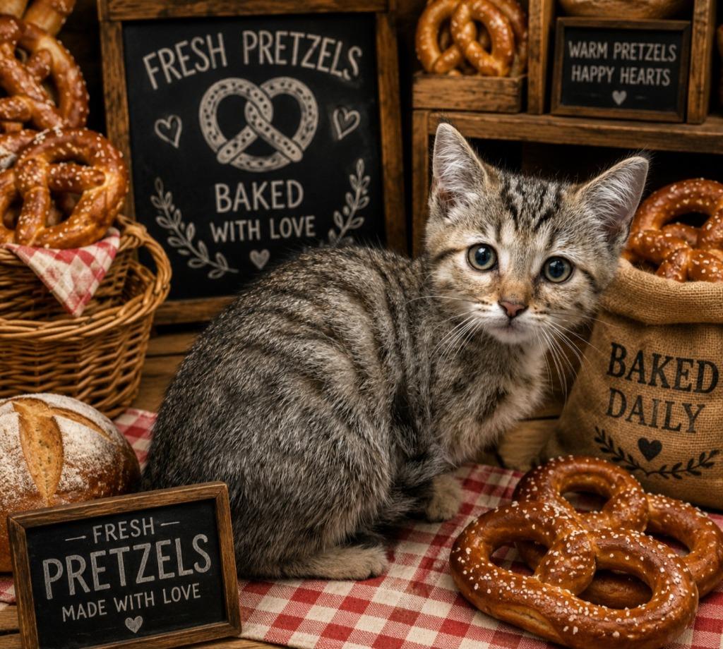 Enlarge Pretzel, a Adoptable mixed breed in Washington Court House, OH image 1/1