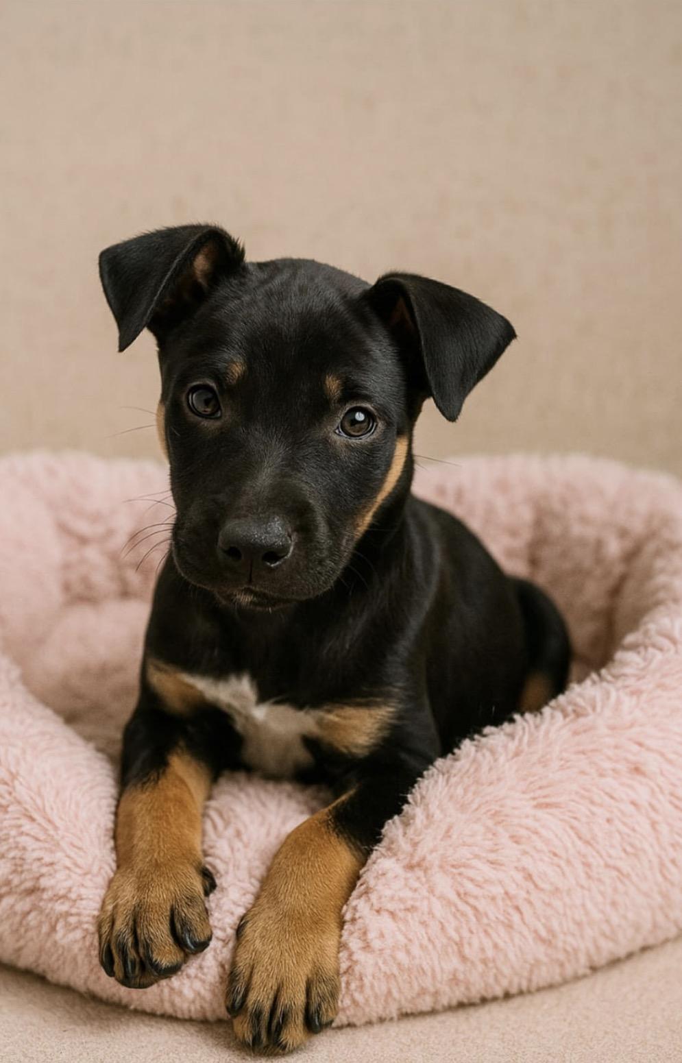 Sammy, adopted, Puppy Female Shepherd.