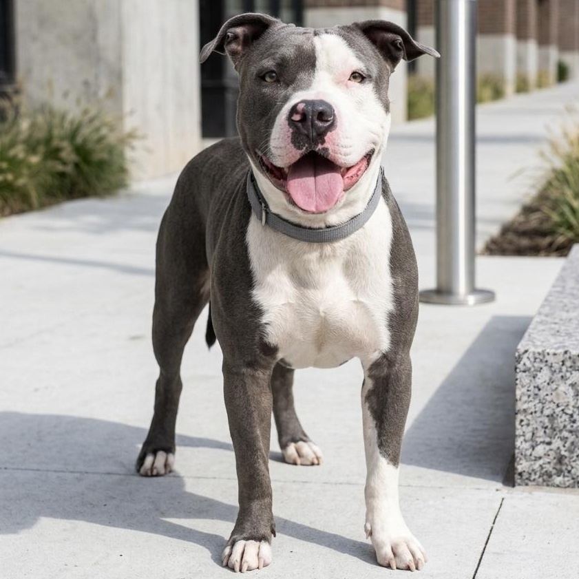 Arlo, ADOPTABLE, Adult Male American Bully.
