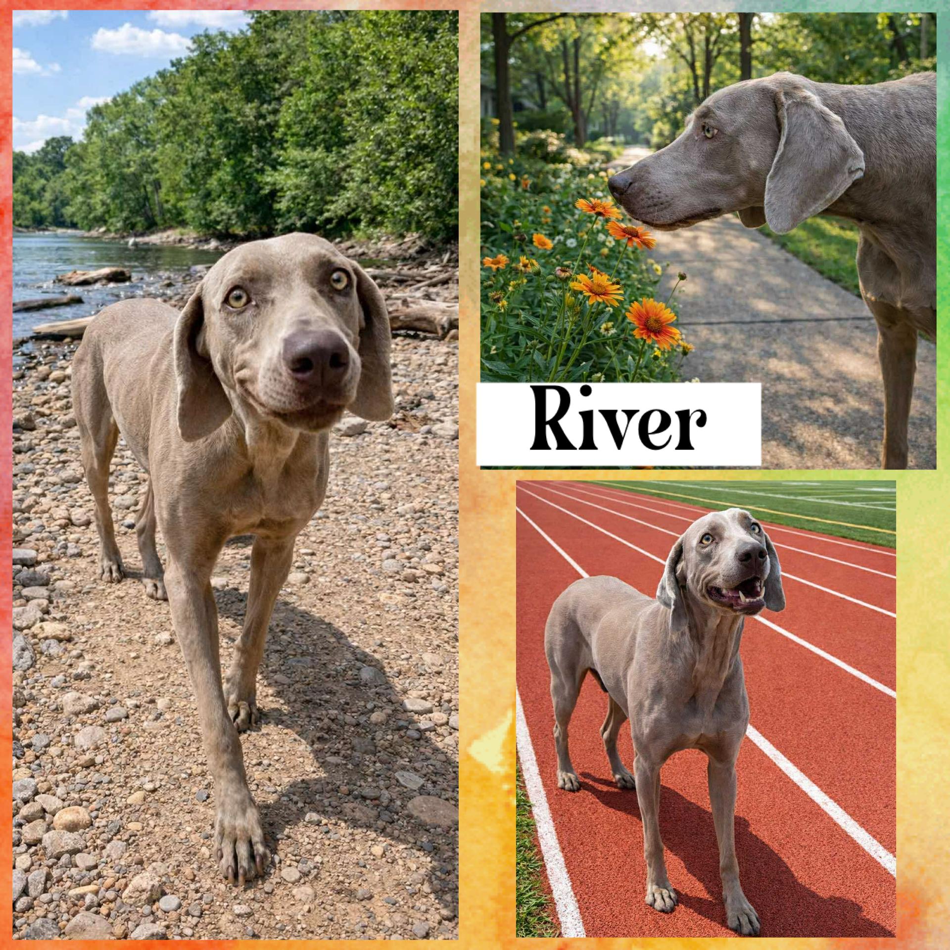 Enlarge River, an adopted Weimaraner in Springfield, MO image 1/1