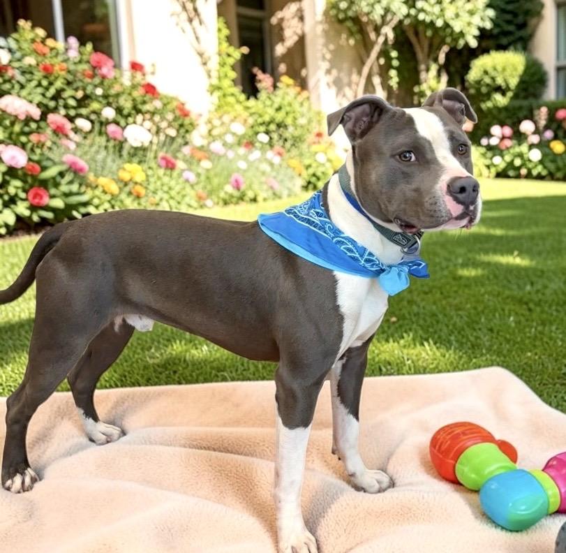 Hayden, a Adoptable Staffordshire Bull Terrier in Perry, IA image 5/6