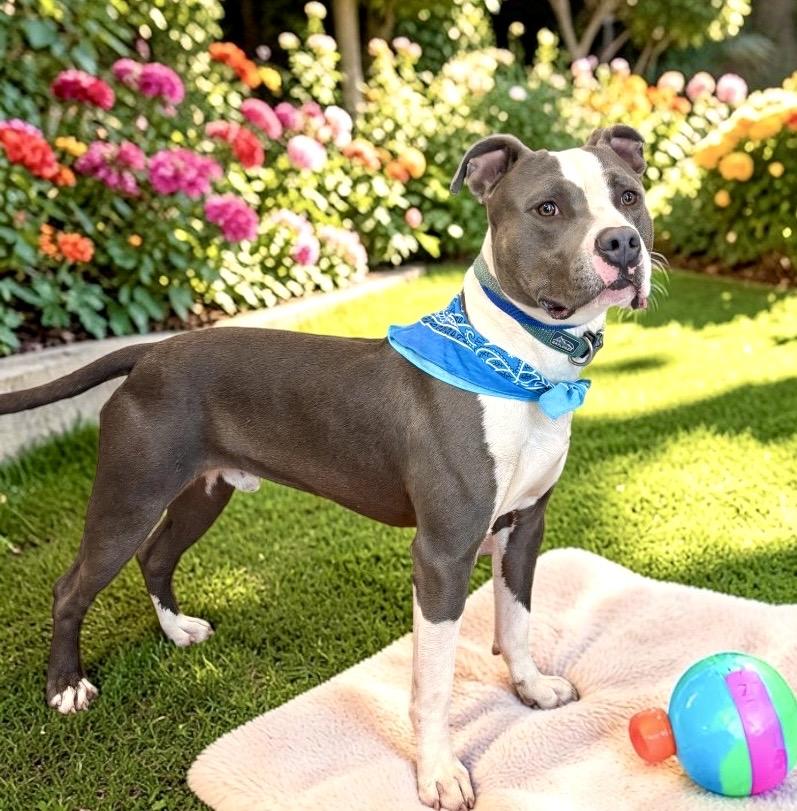 Hayden, a Adoptable Staffordshire Bull Terrier in Perry, IA image 2/6