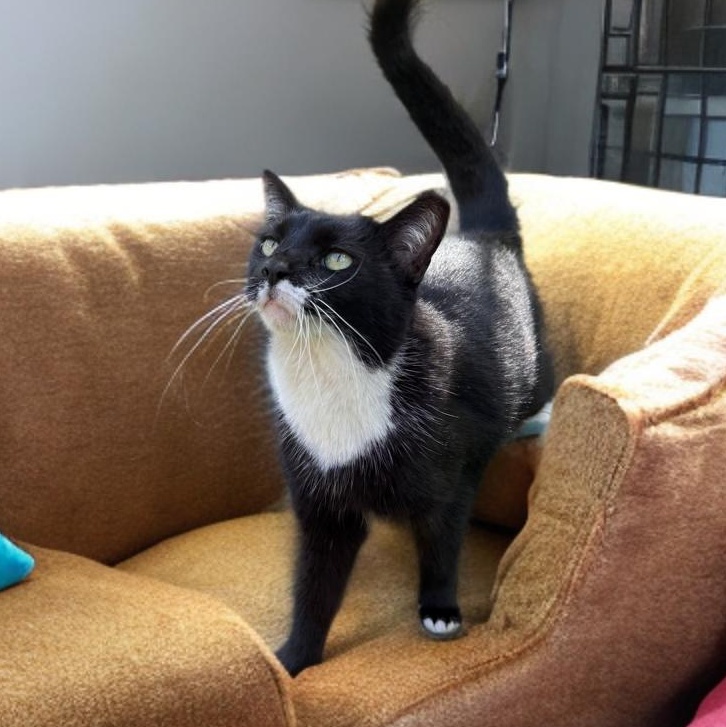 Enlarge Patina, a Adoptable Tuxedo in Miami, FL image 4/6