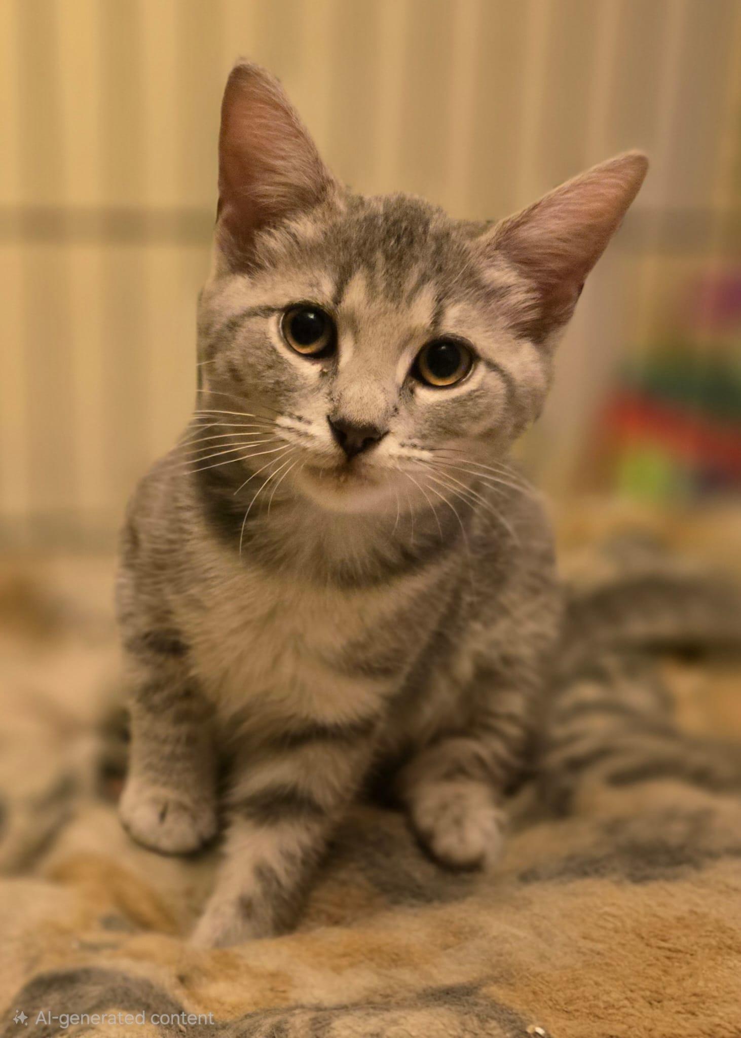 Enlarge Grille, an adopted Domestic Short Hair in Nottingham, MD image 2/4