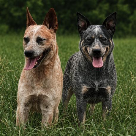 Leo & Tiki - Bonded Pair Of Heelers, Adoptable, Adult Female Australian Cattle Dog / Blue Heeler.
