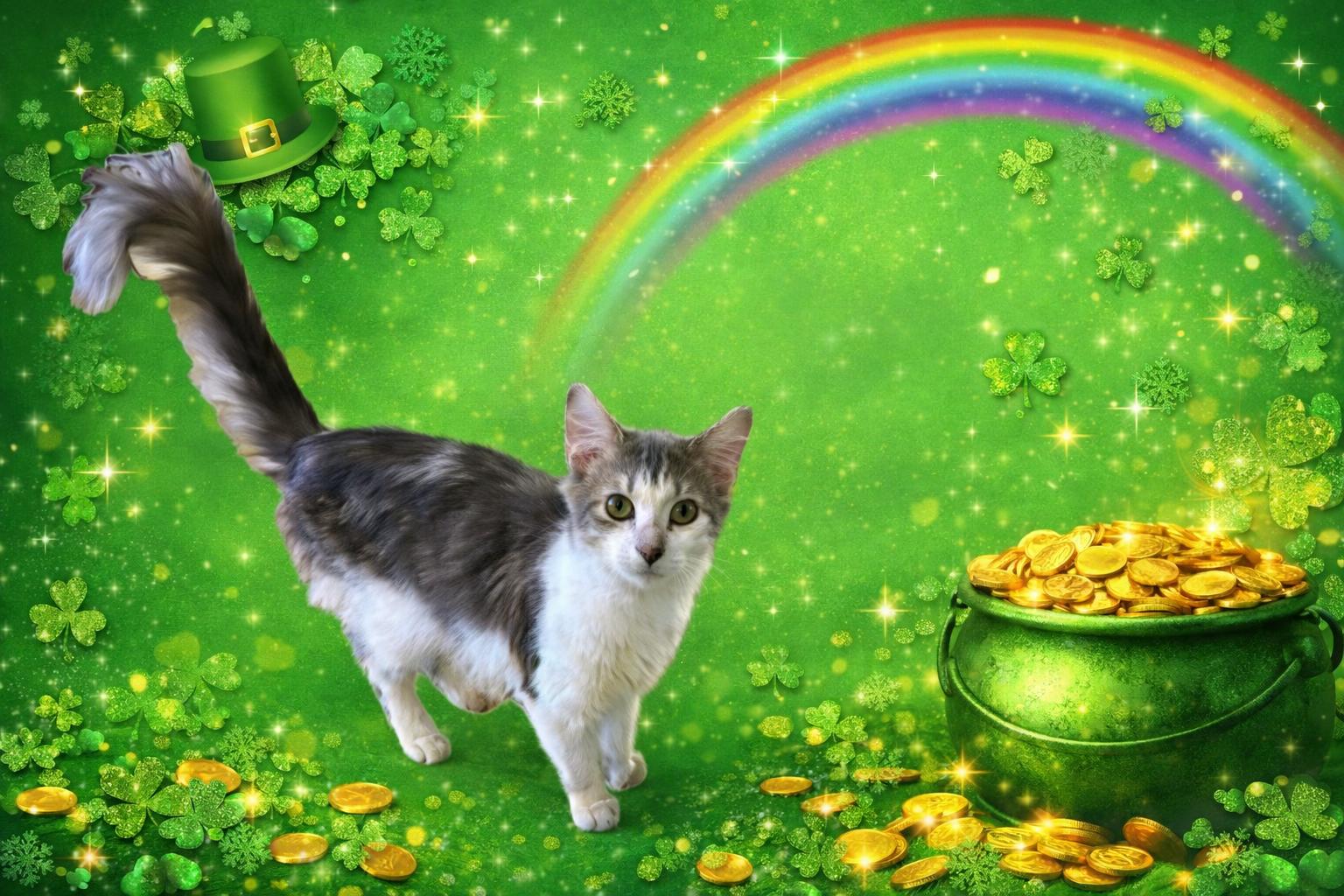 Ringer, ADOPTABLE, Young Male Domestic Medium Hair.