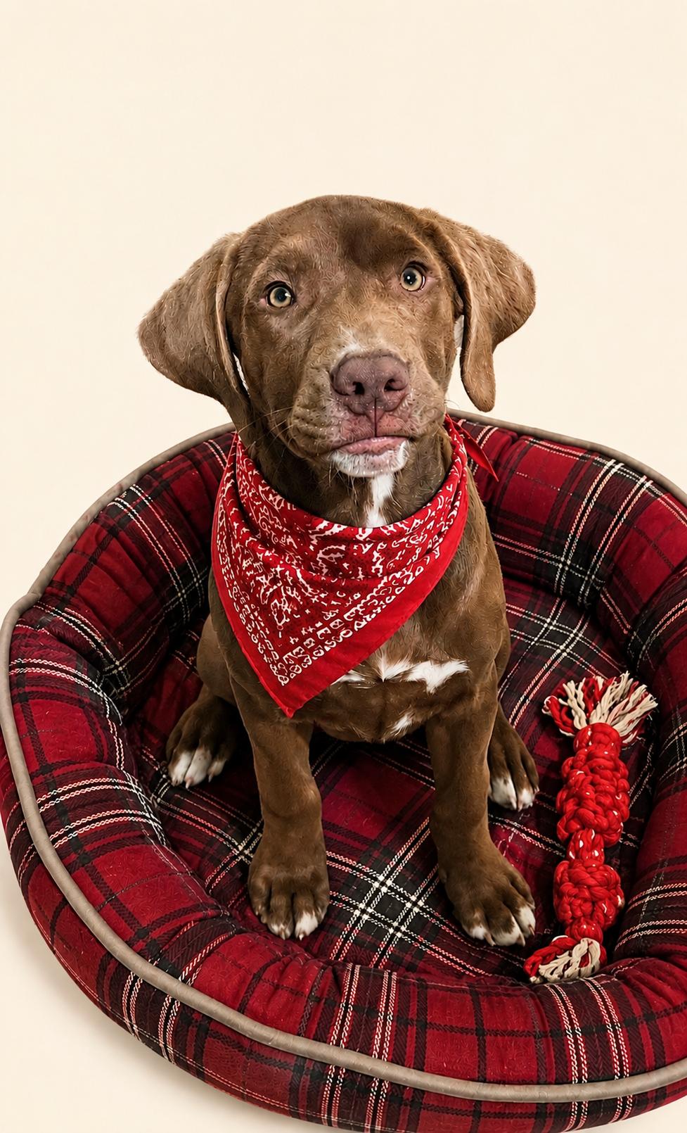 Timber, a Adopted Chocolate Labrador Retriever in Mount Laurel, NJ image 2/3