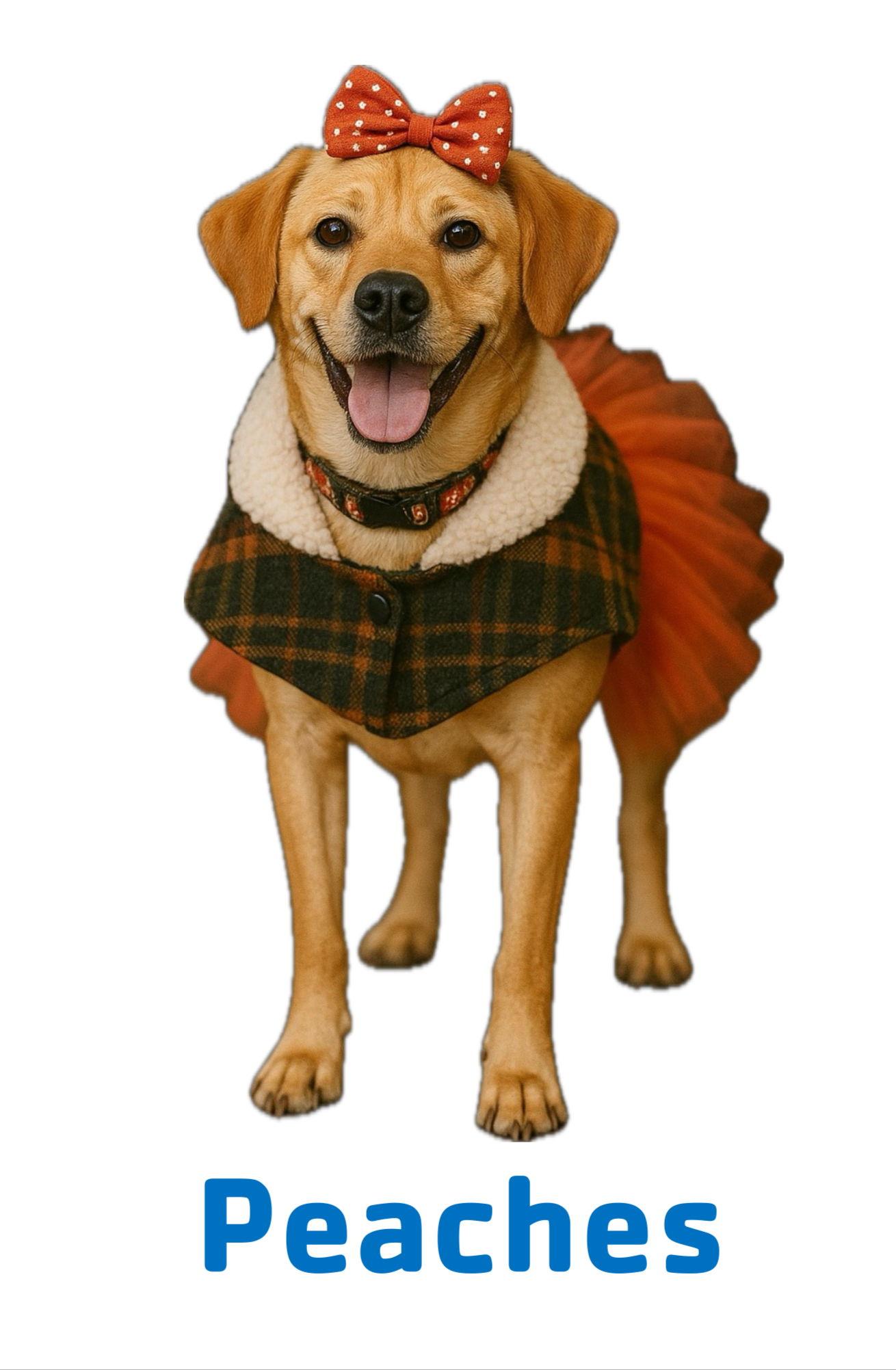 Enlarge Peaches, a Adoptable mixed breed in Garner, NC image 2/3