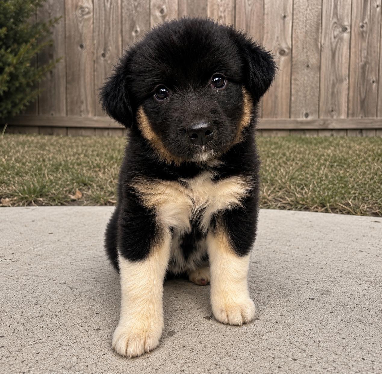 Alexis, Adoptable, Puppy Female Australian Shepherd.