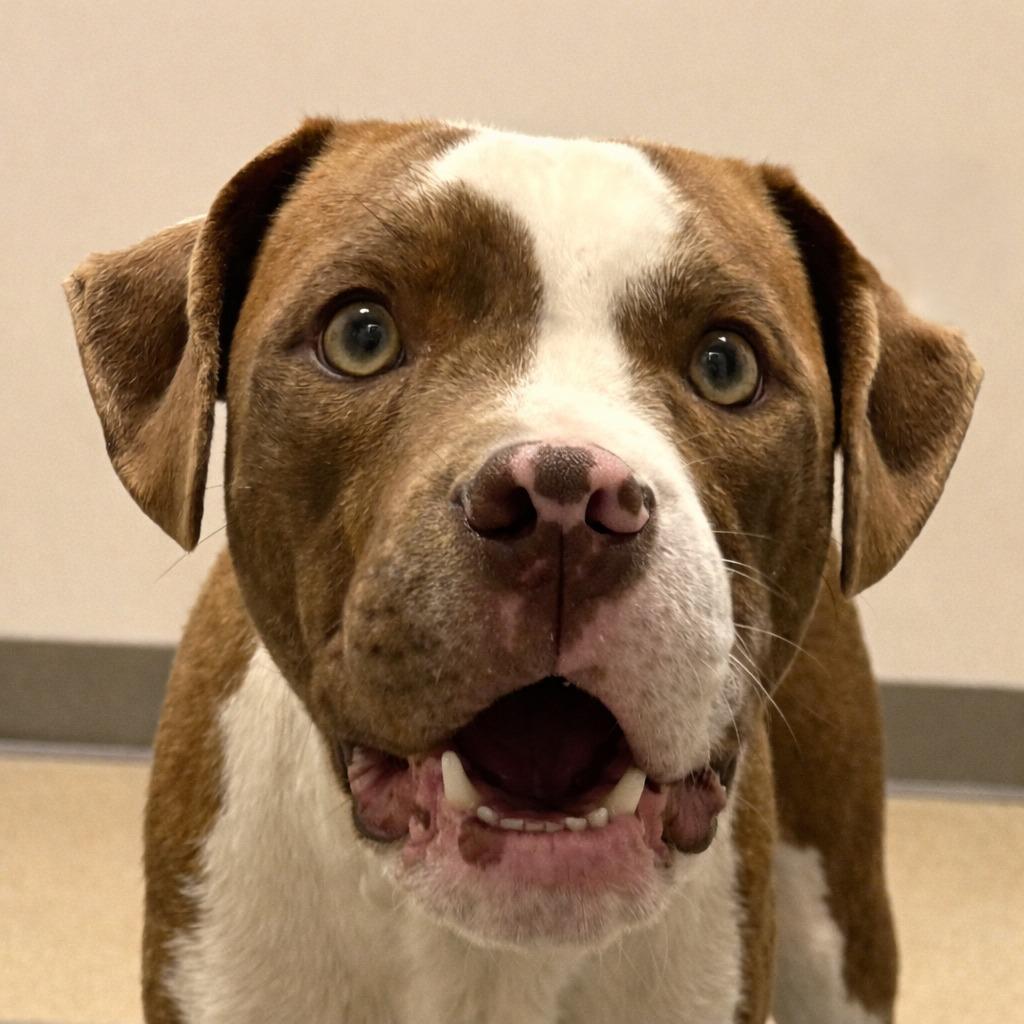 Brennan, Adoptable, Puppy Male Pit Bull Terrier.