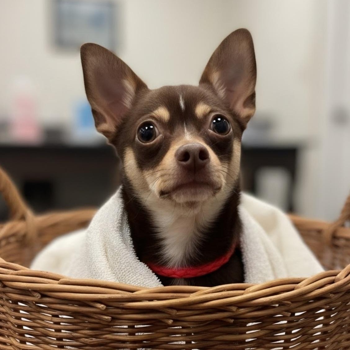Bernard Thomas, adopted, Adult Male Chihuahua.