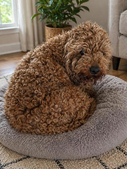 Nugget, Adoptable, Adult Female Poodle.