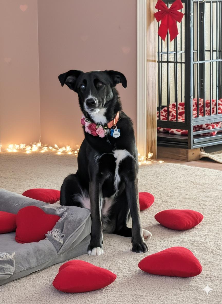 Jasper, Adoptable, Adult Male Husky & Border Collie.