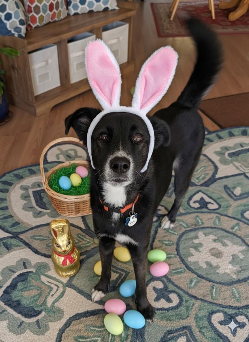 Jasper, Adoptable, Adult Male Husky & Border Collie.