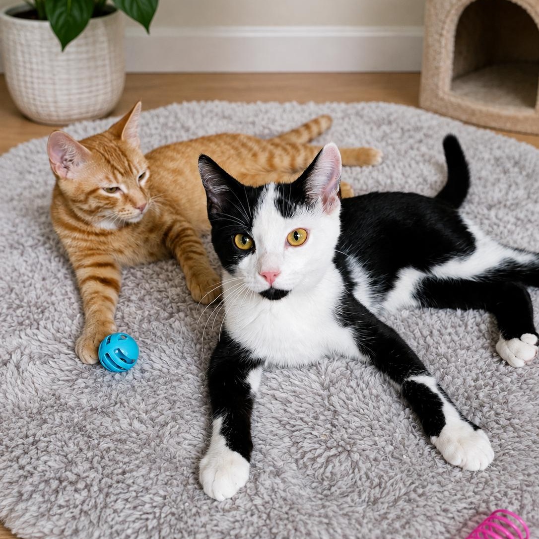 Trail & Blaze (bonded), ADOPTABLE, Kitten Male Domestic Short Hair.