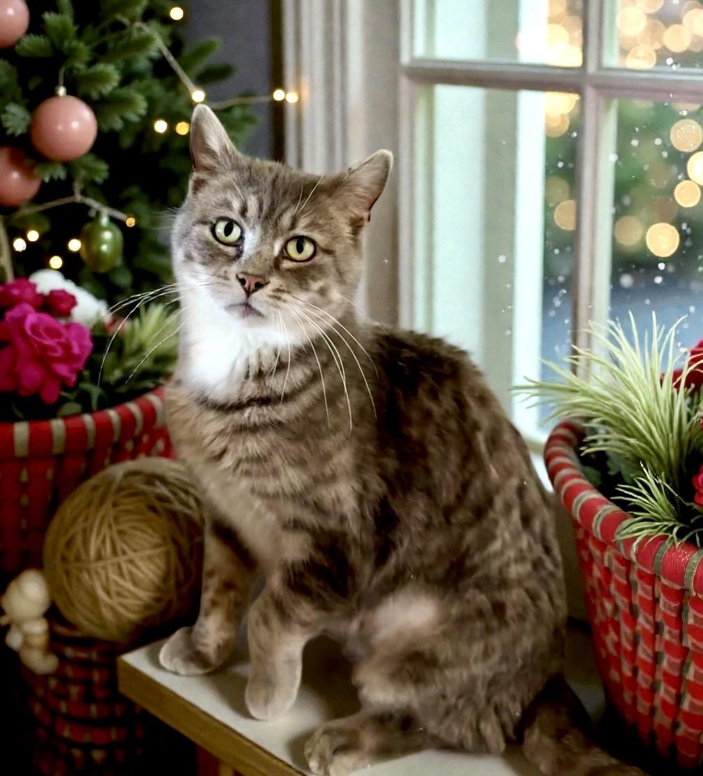 Pretty Girl, a ADOPTABLE Tabby in Perry, IA image 3/4