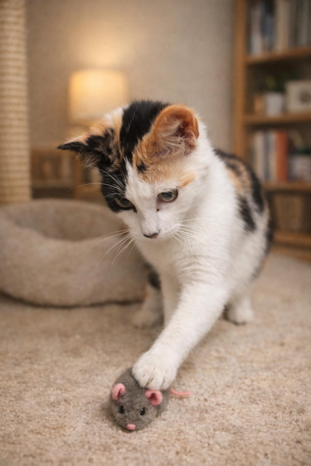 Ashley (Napa Petco), Adoptable, Young Female Calico.