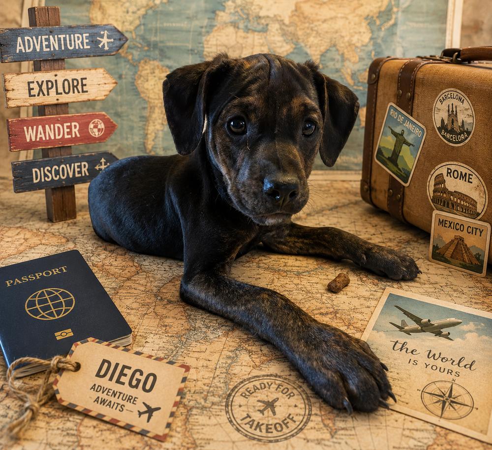 Enlarge Diego, a Adoptable mixed breed in Loveland, OH image 2/3