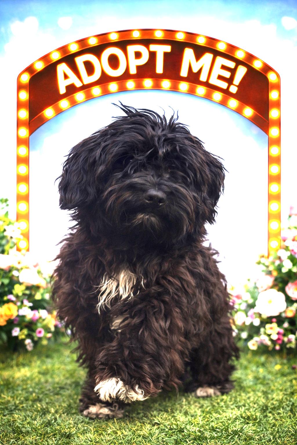 Enlarge Curly, a Adoptable mixed breed in Oakdale, CA image 2/2