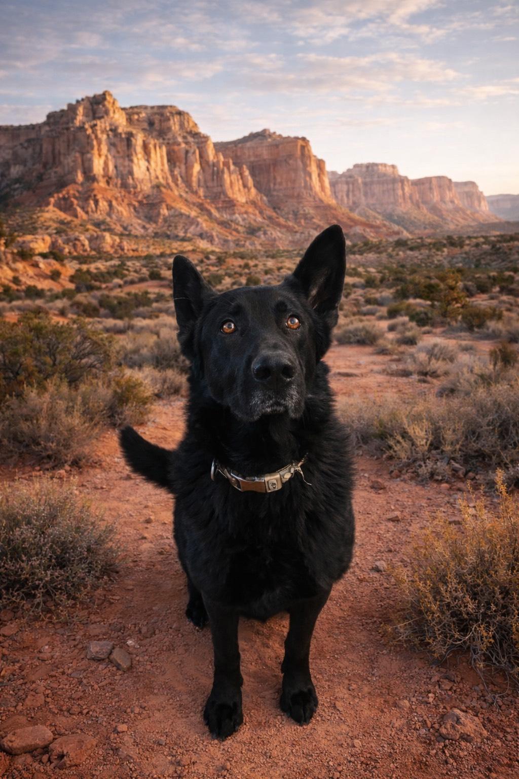 Enlarge Orion, a ADOPTABLE German Shepherd Dog in Torrey, UT image 1/1
