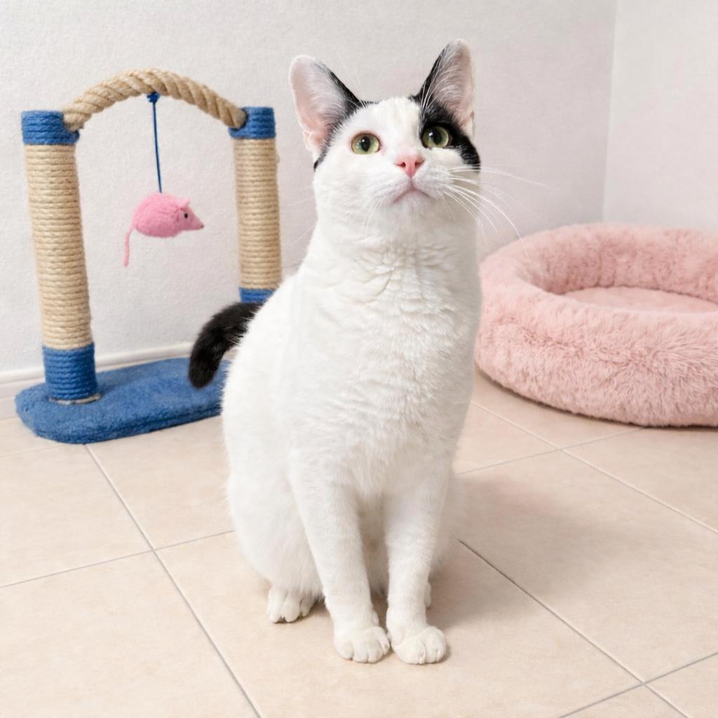 Enlarge Lu'lemon-Your Future Little Shadow, a Adoptable Tuxedo in Hillsboro, TX image 5/5