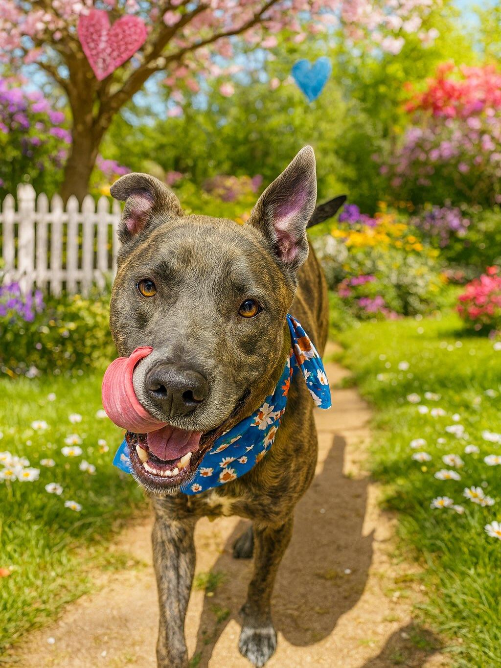 Enlarge Amber, a Adoptable mixed breed in Houston, TX image 3/3