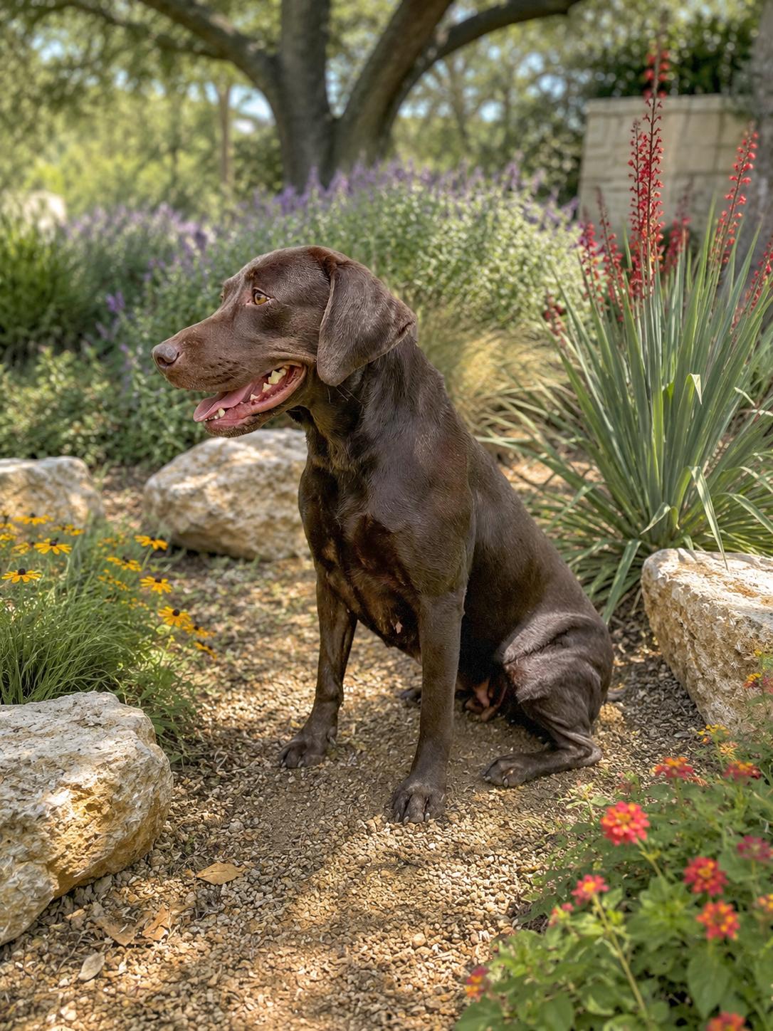 Enlarge Donatella, a Adoptable Labrador Retriever in Helotes, TX image 1/3